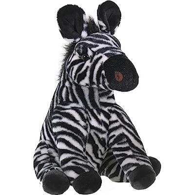 WILD REPUBLIC 17637 19378 Knuffel Zebra Cuddlekins Pluche 30 cm WILD REPUBLIC 17637 19378 Knuffel Zebra Cuddlekins Pluche 30 cm