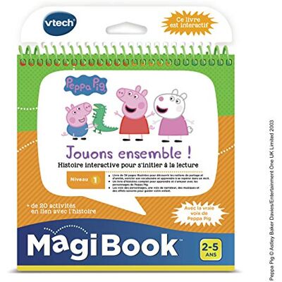 VTech MagiBook Leerboek voor kinderen, niveau 1, ontdek de kleuterschool, geïllustreerde en interactieve pagina's, cadeau voor meisjes en jongens van 2 tot 5 jaar, inhoud in het Frans VTech MagiBook Leerboek voor kinderen, niveau 1, ontdek de kleuterschool, geïllustreerde en interactieve pagina's, cadeau voor meisjes en jongens van 2 tot 5 jaar, inhoud in het Frans