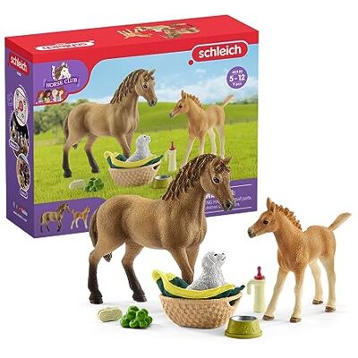 Schleich 42432 De dierenverzorging van Horse Club Sarah, vanaf 5 jaar, Horse Club doos, 18,9 x 6 x 14,5 cm Schleich 42432 De dierenverzorging van Horse Club Sarah, vanaf 5 jaar, Horse Club doos, 18,9 x 6 x 14,5 cm