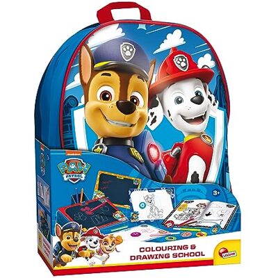 Liscianigiochi Lisciani Paw Patrol – school om te tekenen en te kleuren – rugzak – creatief spel – leren tekenen en kleuren – voor kinderen vanaf 3 jaar Liscianigiochi Lisciani Paw Patrol – school om te tekenen en te kleuren – rugzak – creatief spel – leren tekenen en kleuren – voor kinderen vanaf 3 jaar