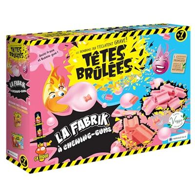 SilverLit Verbrande hoofden – de Mega Fabrik met kauwgom – Snoepproductieset – 3 fruitige aroma's – 100% natuurlijke aroma's en kleurstoffen – creatieve activiteit voor kinderen vanaf 7 jaar SilverLit Verbrande hoofden – de Mega Fabrik met kauwgom – Snoepproductieset – 3 fruitige aroma's – 100% natuurlijke aroma's en kleurstoffen – creatieve activiteit voor kinderen vanaf 7 jaar