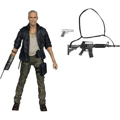 Bizak McFarlane The Walking Dead Merle Dixon actiefiguur, 12 cm, 20 gewrichtspunten om neer te zetten met accessoires en bladwijzers, voor verzamelaars en fans (64384343) Bizak McFarlane The Walking Dead Merle Dixon actiefiguur, 12 cm, 20 gewrichtspunten om neer te zetten met accessoires en bladwijzers, voor verzamelaars en fans (64384343)