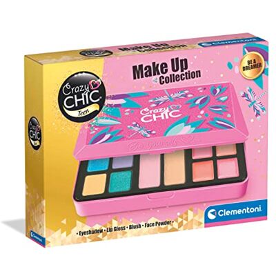 Clementoni Crazy Chic Yourself Collection-Be a Dreamer, make-uppalet, meisjes 10 jaar, kinderen, make-uptas, speelgoed, wasbaar, 18763 Clementoni Crazy Chic Yourself Collection-Be a Dreamer, make-uppalet, meisjes 10 jaar, kinderen, make-uptas, speelgoed, wasbaar, 18763