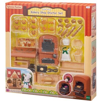 Sylvanian Families Bakkerijset voor cosy cottage Set 1 figuur 30 accessoires Poppenhuizen meubels Speelgoed voor kinderen vanaf 3 jaar 5536 Sylvanian Families Bakkerijset voor cosy cottage Set 1 figuur 30 accessoires Poppenhuizen meubels Speelgoed voor kinderen vanaf 3 jaar 5536