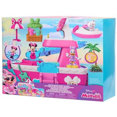 Just Play Minnie Mouse Bowdazzling Yacht Speelset met licht- en geluidseffecten, 14-delig, speelgoed voor kinderen vanaf 3 jaar Just Play Minnie Mouse Bowdazzling Yacht Speelset met licht- en geluidseffecten, 14-delig, speelgoed voor kinderen vanaf 3 jaar