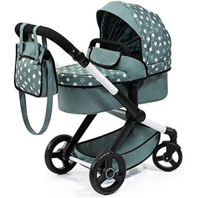 Bayer Design 17058AA Combi Xeo poppenwagen, poppenwagen, tas, in hoogte verstelbaar, transformeerbaar Bayer Design 17058AA Combi Xeo poppenwagen, poppenwagen, tas, in hoogte verstelbaar, transformeerbaar