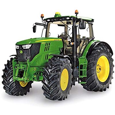 Siku 3282 John Deere 6210R Tractor, 1:32, metaal/kunststof, groen, fuseebesturing en koppeling Siku 3282 John Deere 6210R Tractor, 1:32, metaal/kunststof, groen, fuseebesturing en koppeling