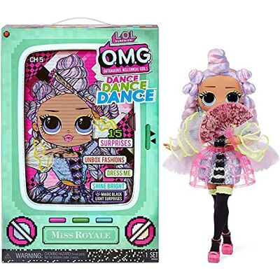 L.O.L. Surprise! l.o.l.surprise! LOL OMG Dance-modepop met 15 verrassingen, stijlvolle kleding, magisch zwart licht, accessoires, schoenen, sokkel, tv-pakket. voor meisjes vanaf 4 jaar, 117841EUC L.O.L. Surprise! l.o.l.surprise! LOL OMG Dance-modepop met 15 verrassingen, stijlvolle kleding, magisch zwart licht, accessoires, schoenen, sokkel, tv-pakket. voor meisjes vanaf 4 jaar, 117841EUC
