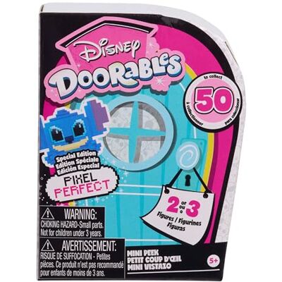 Just Play Disney Doorables Pixel Perfect Mini Peekfiguren, verrassing, 3,5 cm verzamelfiguren, Kids Toys voor leeftijden 5 Up by Just Play Disney Doorables Pixel Perfect Mini Peekfiguren, verrassing, 3,5 cm verzamelfiguren, Kids Toys voor leeftijden 5 Up by