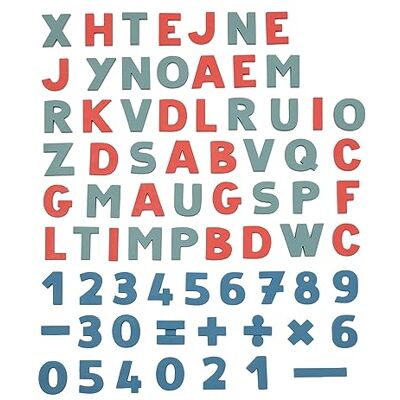 Smoby 72 magnetische letters en cijfers rood, groen en blauw alfabet leren compatibel met alle magnetische media vanaf 3 jaar Smoby 72 magnetische letters en cijfers rood, groen en blauw alfabet leren compatibel met alle magnetische media vanaf 3 jaar
