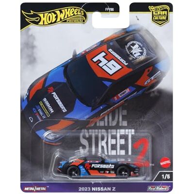 Hot Wheels HKC86 Nissan 400Z voertuigen Car Culture Circuit Legends Voor kinderen vanaf 3 jaar Volwassen Fans en verzamelaars Premium Collection Car Culture in schaal 1:64 Hot Wheels HKC86 Nissan 400Z voertuigen Car Culture Circuit Legends Voor kinderen vanaf 3 jaar Volwassen Fans en verzamelaars Premium Collection Car Culture in schaal 1:64