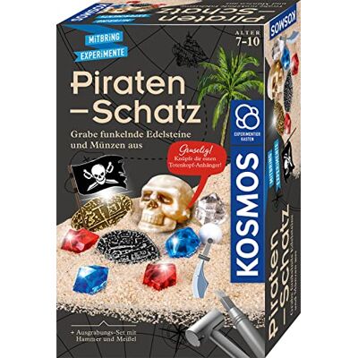 Kosmos Piraten-Schatz (Experimentierkasten): Experimentierkasten. Grabe fonkelnde edelsteen en munten uit Kosmos Piraten-Schatz (Experimentierkasten): Experimentierkasten. Grabe fonkelnde edelsteen en munten uit