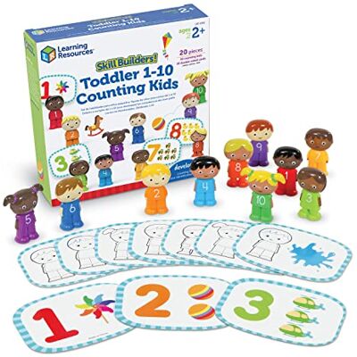 Learning Resources Kinderen vanaf 1 tot 10 Skill Builders, vroege kinderjaren, educatief speelgoed voor kinderen, activiteiten in de vroege kindertijd, speelgoed voor onderwijs in kleuren, vanaf 18 maanden Learning Resources Kinderen vanaf 1 tot 10 Skill Builders, vroege kinderjaren, educatief speelgoed voor kinderen, activiteiten in de vroege kindertijd, speelgoed voor onderwijs in kleuren, vanaf 18 maanden