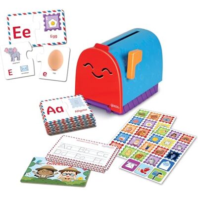 Learning Resources Brievenbus voor het leren van het alfabet, educatief speelgoed, grappig puzzelspel Learning Resources Brievenbus voor het leren van het alfabet, educatief speelgoed, grappig puzzelspel