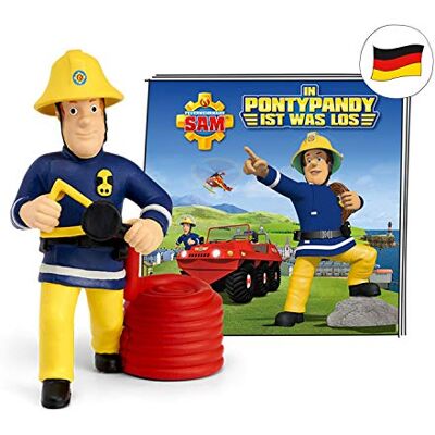 tonies luisterfiguur voor Toniebox, Brandweerman Sam In Pontypandy is was los, hoorspel voor kinderen vanaf 3 jaar, looptijd ca. 60 minuten tonies luisterfiguur voor Toniebox, Brandweerman Sam In Pontypandy is was los, hoorspel voor kinderen vanaf 3 jaar, looptijd ca. 60 minuten