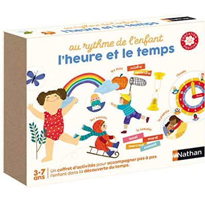 Nathan Tijd en tijd. Een originele set om iets anders te leren voor kinderen vanaf 3 jaar, 31165 Nathan Tijd en tijd. Een originele set om iets anders te leren voor kinderen vanaf 3 jaar, 31165