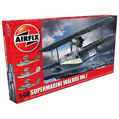 Airfix - A09183 Model Supermarine Walrus MK.I, schaal 1/48 Airfix - A09183 Model Supermarine Walrus MK.I, schaal 1/48