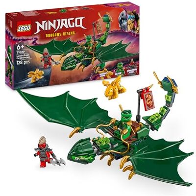 Lego Ninjago De groene draak uit het bos van Lloyd 71829 Speelgoed voor jongens vanaf 6 jaar, 2 minifiguren en een beweegbare draak, stimuleert creatief spelen, cadeau-idee Lego Ninjago De groene draak uit het bos van Lloyd 71829 Speelgoed voor jongens vanaf 6 jaar, 2 minifiguren en een beweegbare draak, stimuleert creatief spelen, cadeau-idee