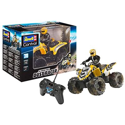 Revell Control Revell New Dust Racer Control Quad I schaal 1:10 I perfect voor raceliefhebbers vanaf 8 jaar I Grote banden I MHz-afstandsbediening I Voor binnen en buiten I Revell Control Revell New Dust Racer Control Quad I schaal 1:10 I perfect voor raceliefhebbers vanaf 8 jaar I Grote banden I MHz-afstandsbediening I Voor binnen en buiten I