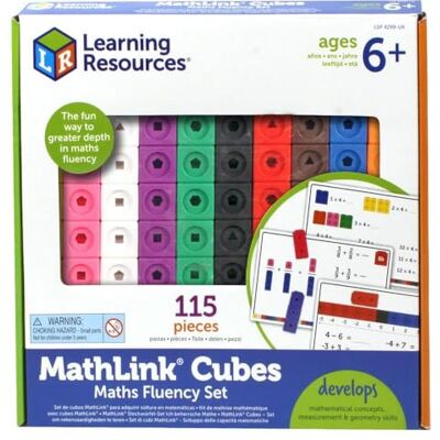 Learning Resources MathLink Cubes MathLink LSP4299-UK Engelse versie Learning Resources MathLink Cubes MathLink LSP4299-UK Engelse versie