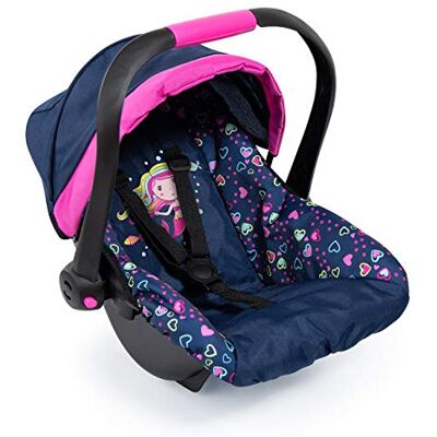 Bayer Design 67917AA autostoel voor poppen, poppenstoel, met dak, verstelbare handgreep, riem, voor poppen tot 46 cm, voor kinderen vanaf 3 jaar Bayer Design 67917AA autostoel voor poppen, poppenstoel, met dak, verstelbare handgreep, riem, voor poppen tot 46 cm, voor kinderen vanaf 3 jaar