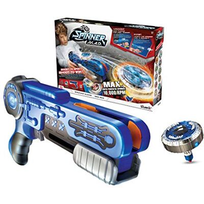 SilverLit SPINNER MAD Lanceerder met 1 Spinning Top inbegrepen verkrijgbaar in 4 kleuren speelgoed compatibel met het hele assortiment vanaf 5 jaar oud SilverLit SPINNER MAD Lanceerder met 1 Spinning Top inbegrepen verkrijgbaar in 4 kleuren speelgoed compatibel met het hele assortiment vanaf 5 jaar oud