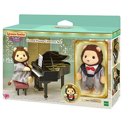 Sylvanian Families De stad De Pianist Leeuw 6011 Speelklare doos Mini Poppen Sylvanian Families De stad De Pianist Leeuw 6011 Speelklare doos Mini Poppen
