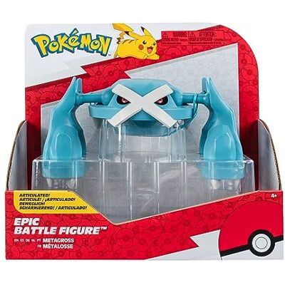 Pokémon Metagross Episch gevechtsfiguur 30,5 cm Pokémon Metagross Episch gevechtsfiguur 30,5 cm