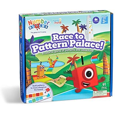 Learning Resources HM95400-UK Bordspel "Race naar het paleis van motieven", genummerde geschenken, wiskundespellen voor kinderen vanaf 3 jaar, tellen, kleuren leren, 91 Learning Resources HM95400-UK Bordspel "Race naar het paleis van motieven", genummerde geschenken, wiskundespellen voor kinderen vanaf 3 jaar, tellen, kleuren leren, 91
