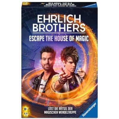 Ravensburger Ehrlich Brothers Escape the House of Magic Gezelschapsspel & Brettspel vanaf 8 jaar: laat de puzzels van de magische wandeltreppe los Ravensburger Ehrlich Brothers Escape the House of Magic Gezelschapsspel & Brettspel vanaf 8 jaar: laat de puzzels van de magische wandeltreppe los