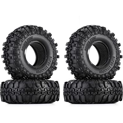 INJORA RC Crawler 4 stuks 1,9 inch banden voor 1:10 RC Rock Crawler Axial SCX10 90046 SCX10 III AXI03007 Tamiya CC01 D90 D110 INJORA RC Crawler 4 stuks 1,9 inch banden voor 1:10 RC Rock Crawler Axial SCX10 90046 SCX10 III AXI03007 Tamiya CC01 D90 D110