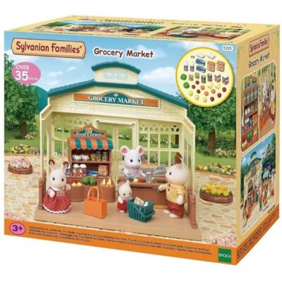 Sylvanian Families 5315 – de supermarkt figuurkoffer, 100% kunststof, meerkleurig Sylvanian Families 5315 – de supermarkt figuurkoffer, 100% kunststof, meerkleurig