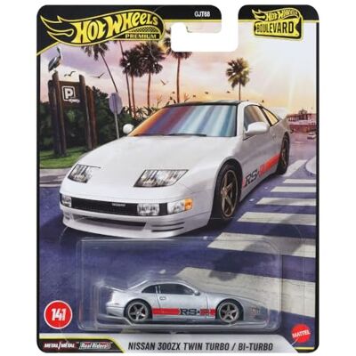 Hot Wheels Boulevard Nissan 300ZX Twulf JHW25 Zilver Hot Wheels Boulevard Nissan 300ZX Twulf JHW25 Zilver