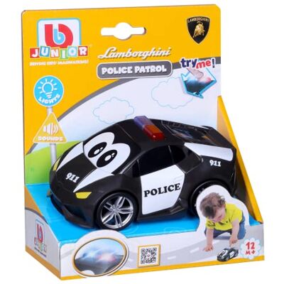 Bburago Burago BB Junior Politie, 81206, Lamborghini geluid & licht Bburago Burago BB Junior Politie, 81206, Lamborghini geluid & licht