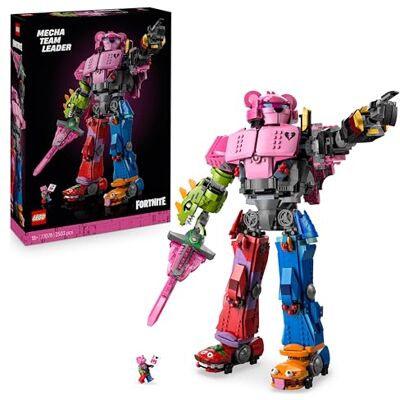 Lego Fortnite Teamleider Mécha 77078 Set voor volwassenen, verzamelfiguur, zwaard en minifiguur, cadeau voor fan van videogames, 2503 stuks Lego Fortnite Teamleider Mécha 77078 Set voor volwassenen, verzamelfiguur, zwaard en minifiguur, cadeau voor fan van videogames, 2503 stuks