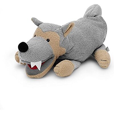Sterntaler Handpop wolf, 30 x 15 x 11 cm, grijs Sterntaler Handpop wolf, 30 x 15 x 11 cm, grijs