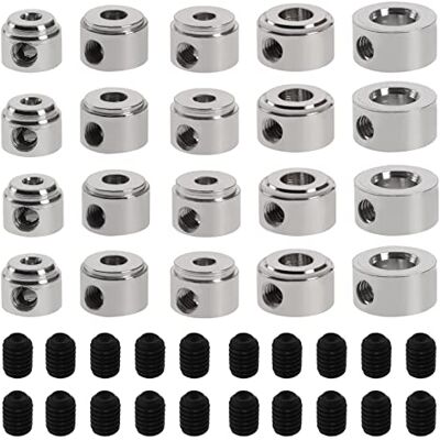 VGOL 20 stuks wielstoppers voor RC vliegtuig M2 M2,5 M3 M4 M5 koper verguld VGOL 20 stuks wielstoppers voor RC vliegtuig M2 M2,5 M3 M4 M5 koper verguld
