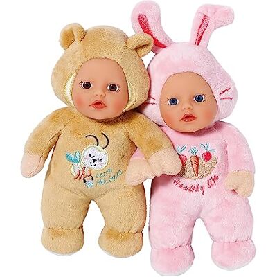 BABY born Schattige babypop 832301-1 pop voor 2 verschillende stijlen, zachte pop van 22 cm, volledig met de hand wasbaar, geschikt voor pasgeborenen BABY born Schattige babypop 832301-1 pop voor 2 verschillende stijlen, zachte pop van 22 cm, volledig met de hand wasbaar, geschikt voor pasgeborenen