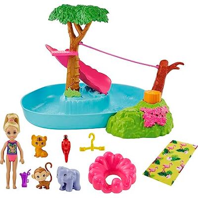 Barbie DHA SP Chelsea Jungle River Playset Barbie DHA SP Chelsea Jungle River Playset