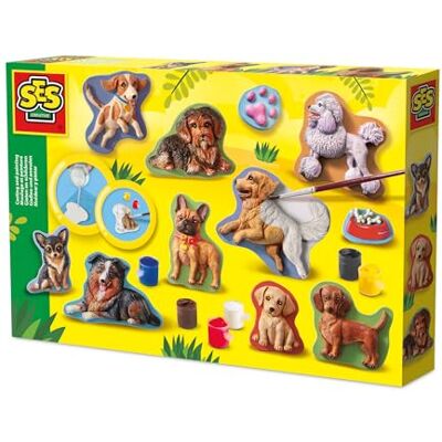 Creative 01294 Casting and Painting Honden Creatieve knutselset voor kinderen vanaf 5 jaar Inclusief mal voor 9 populaire hondenrassen Parijs gips Creative 01294 Casting and Painting Honden Creatieve knutselset voor kinderen vanaf 5 jaar Inclusief mal voor 9 populaire hondenrassen Parijs gips