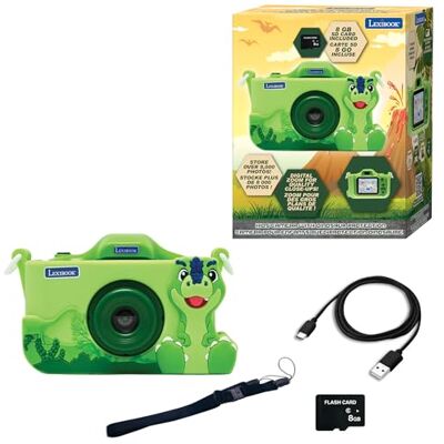 Lexibook , Dinosaurus 4-in-1 kindercamera + etui, DJ078DINO Lexibook , Dinosaurus 4-in-1 kindercamera + etui, DJ078DINO