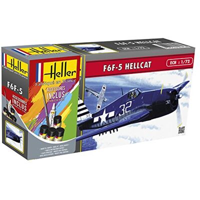 heller Model, 56272, F6F-5 Hellcat, 1/72 heller Model, 56272, F6F-5 Hellcat, 1/72
