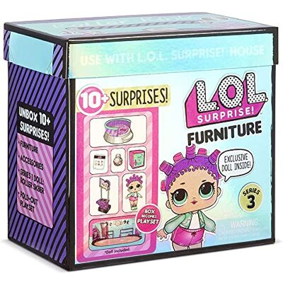 L.O.L. Surprise! LOL Surprise Verzamelpoppen voor meisjes Met 10 verrassingen en accessoires Roller Sk8er Meubelserie 3 L.O.L. Surprise! LOL Surprise Verzamelpoppen voor meisjes Met 10 verrassingen en accessoires Roller Sk8er Meubelserie 3