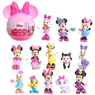Just Play Disney Junior Minnie Mouse minifiguren om te verzamelen, serie 3, figuren van 4,5 tot 6,8 cm hoog, speelgoed voor kinderen vanaf 3 jaar Just Play Disney Junior Minnie Mouse minifiguren om te verzamelen, serie 3, figuren van 4,5 tot 6,8 cm hoog, speelgoed voor kinderen vanaf 3 jaar