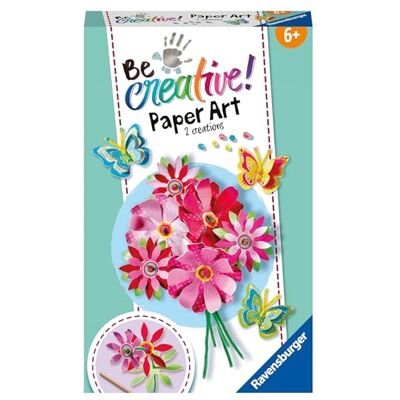 Ravensburger BeCreative Paper Art Bloemen & Butterflies Ravensburger BeCreative Paper Art Bloemen & Butterflies