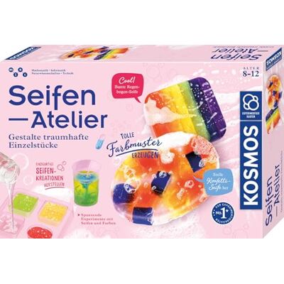 Kosmos Seifen-Workshop (experimenteerkasten): getalenteerde traumhafte enkelstukken Kosmos Seifen-Workshop (experimenteerkasten): getalenteerde traumhafte enkelstukken