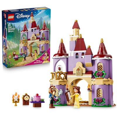 Lego Disney Princess Het betoverde kasteel van Belle en het Beest bouwspeelgoed educatief spel met 2 mini-poppen en lichtfiguur cadeau voor meisjes, jongens vanaf 5 jaar of fan 43289 Jouet pour fille ou garçon dès 5 ans, jeu éducatif, 2 mini-poupées, fi Lego Disney Princess Het betoverde kasteel van Belle en het Beest bouwspeelgoed educatief spel met 2 mini-poppen en lichtfiguur cadeau voor meisjes, jongens vanaf 5 jaar of fan 43289 Jouet pour fille ou garçon dès 5 ans, jeu éducatif, 2 mini-poupées, fi