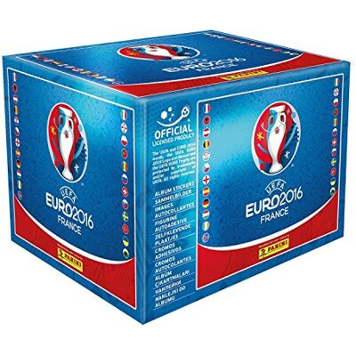 Panini Doos met 50 stickers voor Europa Cup 2016 Panini Doos met 50 stickers voor Europa Cup 2016