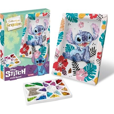 Lansay Collectie Pailletten – Disney Stitch set – maakt een glinsterend schilderij van Stitch pailletten – inclusief opbergvak – scheidt en organiseert de pailletten gemakkelijk – vanaf 7 jaar Lansay Collectie Pailletten – Disney Stitch set – maakt een glinsterend schilderij van Stitch pailletten – inclusief opbergvak – scheidt en organiseert de pailletten gemakkelijk – vanaf 7 jaar