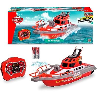 Dickie Toys RC brandweerboot RC boot motorboot klaar voor gebruik (RTR) 384 mm Dickie Toys RC brandweerboot RC boot motorboot klaar voor gebruik (RTR) 384 mm